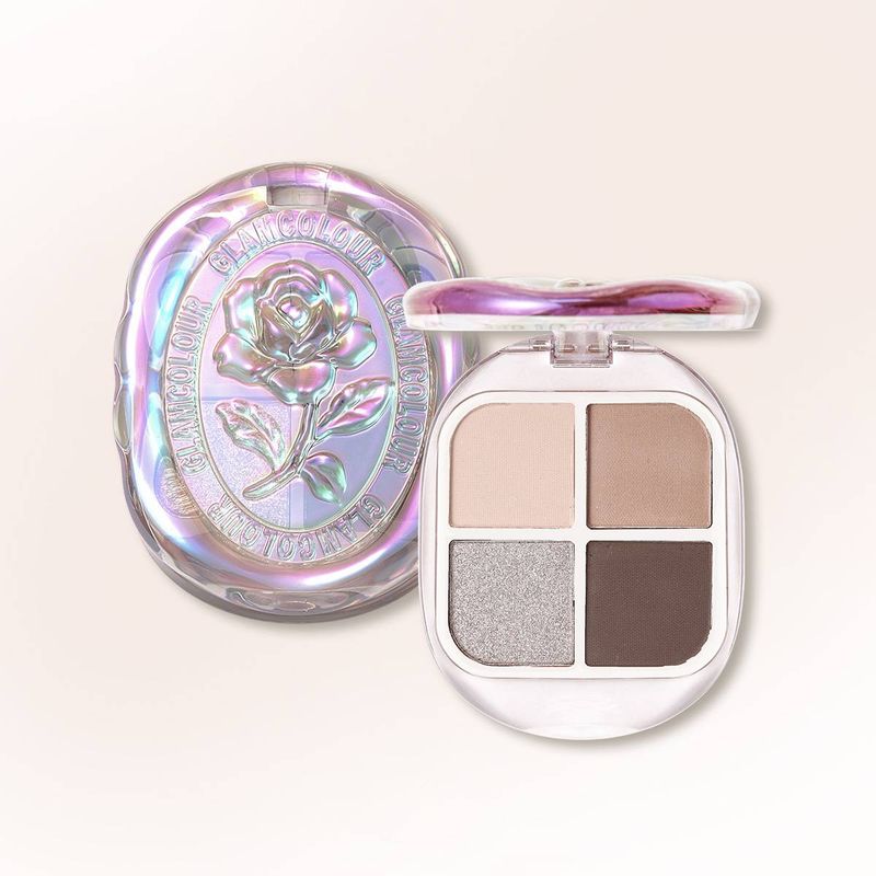GlamColour Fire Paint Colors Palette di ombretti opachi luccicanti Palette di ombretti pigmentati fumé metallizzati Palette di trucchi cosmetici_voghion.com