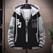 2026 Fashion Hoodies Outerwear Youth/Men Splicing Long Sleeve Loose Zipper Hooded Sweatshirts M-3XL_voghion.com