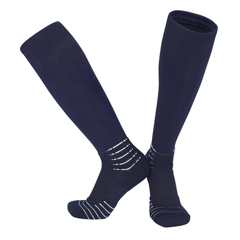 Men's high-top practical football socks men's towel bottom knee-high professional sports socks non-slip long socks men's wholesale_voghion.com