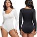 Nahtloser Shapewear-Body für Damen – Bauchkontrolle & Po-Lifting, Ganzkörperformer – Plus-Size-freundlich, hochgeschnittene Kompressionsunterwäsche_voghion.com