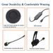 USB Wired Headphones Operator Earphones Rechargeable Headband Headset With Microphone Volume Control Reduction For_voghion.com
