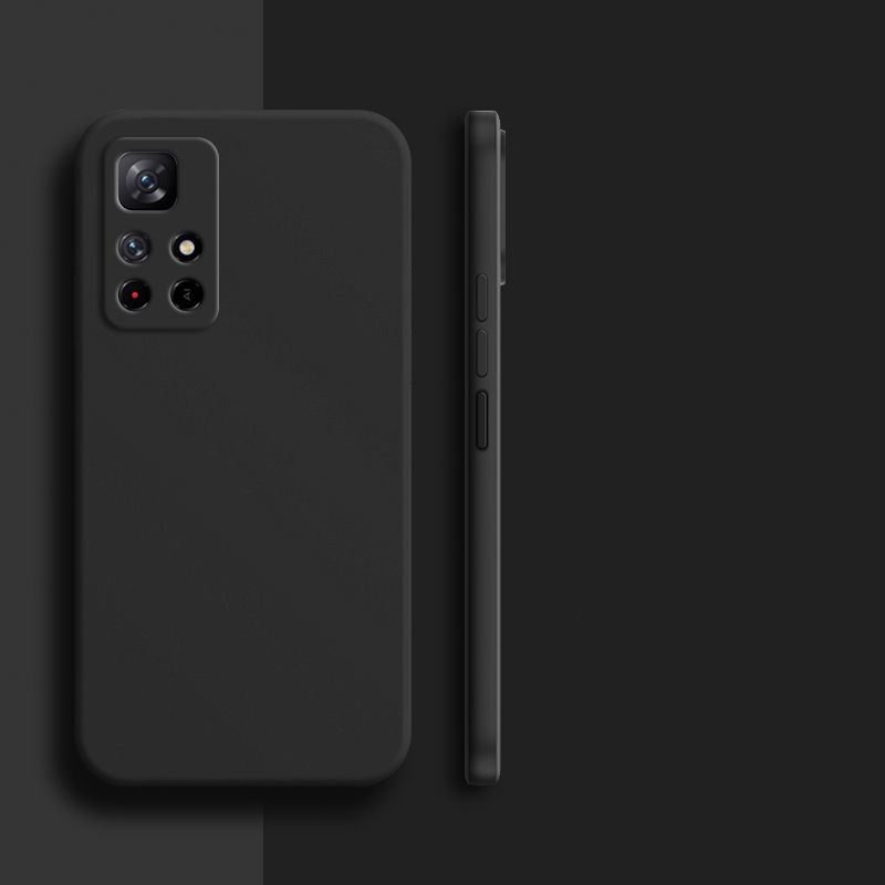 Für Xiaomi Poco M4 Pro 5G Hülle Poco F3 X3 M3 M4 Pro 5G Hülle Stoßfestes TPU Liquid Silicon Phone_voghion.com