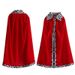 Jungen König Roten Mantel Für Erwachsene Kinder Prinz Robe Krone Samt Cape Kinder Geburtstag Halloween Party Cosplay Kostüm Zubehör_voghion.com