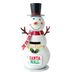 NUCHI Decorative Iron Mailbox - Sleigh Snowman Hotel Front Desk Ornament_voghion.com