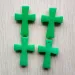 Pendant Necklaces 2023 Fashion Selling Natural Stone Grn Cross Pendants Charm Fit Jewelry Making 8pcs/lot Wholesale_voghion.com
