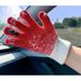 Women's Christmas Fingerless Winter Touchscreen-Compatible Thickened Warm Knit Fleece Gloves_voghion.com