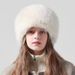 Customized Autumn Winter Fluffy Japanese Style Versatile Fleece Lined Warm Cold-Proof Large Head Circumference Thickened_voghion.com