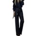 Women's spring and summer new party sequined bell-bottom pants INS casual slim elastic multi-color bell-bottom pants_voghion.com