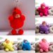 Yamaler Cute Foot Hand Bowknot Sleeping Baby Doll Pompom Key Ring Keychain Bag Pendant_voghion.com