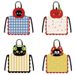 Cartoon Animal Shaped Adult Anti-Stain Sleeveless Home Fabric Kitchen Cooking Waist Apron_voghion.com