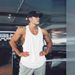 Muscle Trendy Loose Racerback Quick-Dry Running Gym Top Brothers Sports Fitnessbekleidung Trainingsweste für Männer_voghion.com