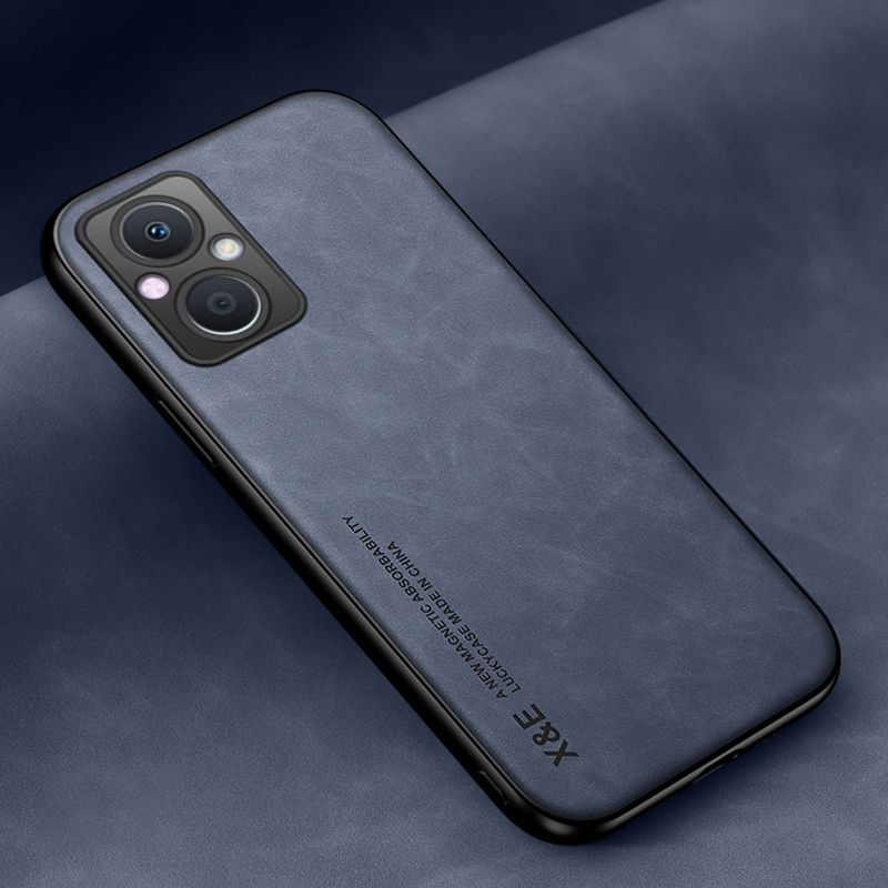 Custodia in pelle di lusso per OPPO A96 A95 A94 5G A74 4G Cover in silicone opaco Custodia protettiva completa per OPPO F21 F19 Pro_voghion.com