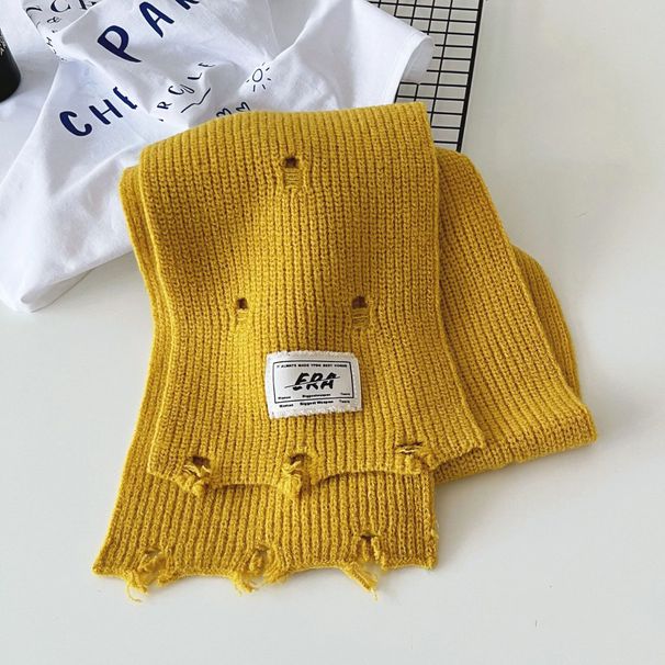 Children's Scarf Autumn Winter Holes Instagram Warm Baby Neck For Boys And Girls_voghion.com