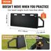 Board Soccer HDPE With Angles Rebound E Training Foldable Wall Soccer Portable Board Rebounder 45X18 Kickback Soccer 2 Rebound_voghion.com
