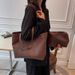 Genuine Leather Handbag 2025 Spring And Summer New Large-capacity Texture Commuting Shoulder Bag Fashion Versatile Daily Leisure Versatile_voghion.com