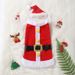 Outfit New 3D Christmas Style Set Hat Transform Into Clothes Teddy Dog Pet_voghion.com