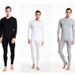 Underwear & Sleepwears Cotton Thermal Underwear Set - Soft & Breathable Long Sleeve Base Layer For Winter - V-Neck & Crew Neck Options_voghion.com