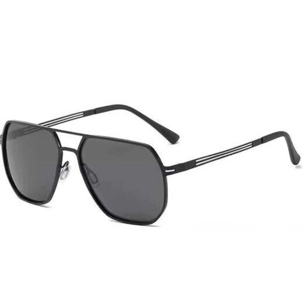 40,000 Kilometers Polarized Color Changing Men's Metal Driver Driving UV Protection Sunscreen Sunglasses_voghion.com