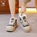 Winter New High-top Women, Fleece-lined Thickened Sneakers, Versatile Cotton Shoes For Students, Cold-proof And Warm_voghion.com