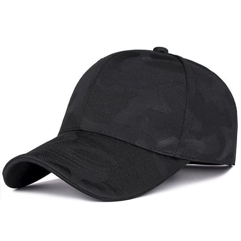 Hat Men's Spring and Autumn New Camo Baseball Hat Outdoor Leisure Simple Sunshade Hat Men's and Women's Golf Hat_voghion.com
