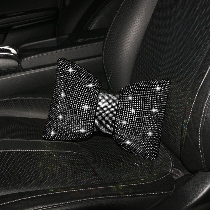 Automotive Products, Neck Protection Pillows, And Pillows For Women. Multi Colored Full Diamond Car Headrests, Lumbar_voghion.com