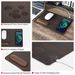 15W Wireless Fast Chargers Pad With Genuine Leather Charging Mouse Mat For PC Computers Laptops Office Accessories_voghion.com