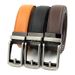HOT 3,1 cm de largura Thi Desiger Me Cow Geuie Leather Me's Automatic Buckle Belt para Jeans Preto Branco Azul Amarelo Vermelho_voghion.com