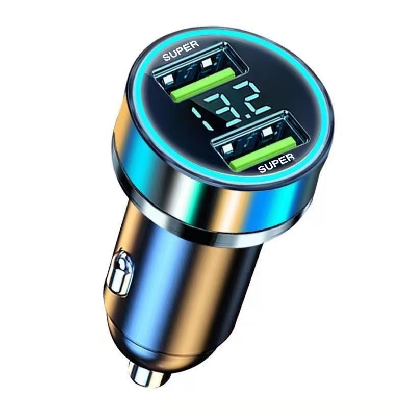 Autoladegerät 100w Superschnelllade-Auto-Handyladegerät Aluminiumlegierung-Autoladegerät_voghion.com