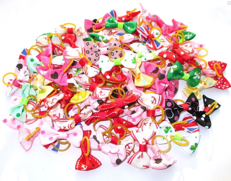 Instant Pet Head Flower Dog Clip Teddy Hair Tie Beauty Shop Supplies Long-Haired Dogs Long-Term Stock_voghion.com