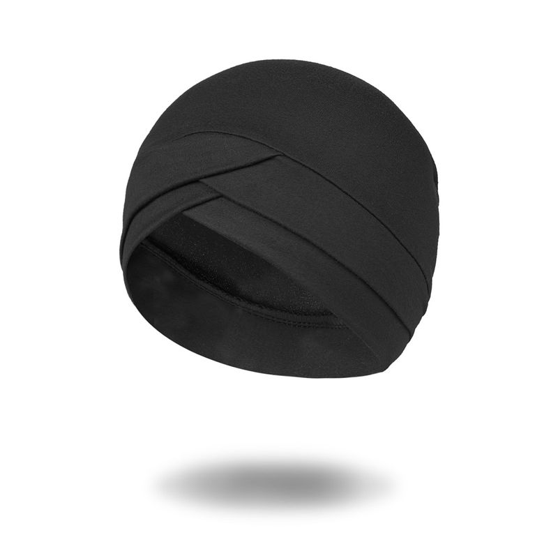 Gorra con capucha cruzada, pañuelo musulmán, color liso, talla pequeña, venta directa de fábrica._voghion.com