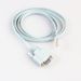 5ft 9Pin DB9 Serial RS232 to RJ45 Cat5 Ethernet Console Rollover Cable for Cisco_voghion.com