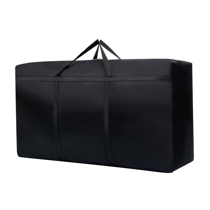Moving bag, thickened water-repellent Oxford cloth duffel bag, large-capacity quilt storage box, clothing organizer bag, woven bag_voghion.com