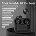 Bluetooth 5.2 Ohrhörer Headset TWS Drahtlose Kopfhörer Unsichtbar Für Alle Telefon_voghion.com