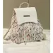 Ins Style New Cute For Female College Students Drawstring Bag Chain Backpack_voghion.com