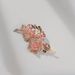 Advanced Heavy Industry Colored Rose Zircon brooch for women's high-end live streaming flower pin_voghion.com