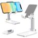 Masa, Tablet, Tembel Kullanım İçin Ayarlanabilir Katlanabilir Telefon Standı Tutucu, Canlı Yayın ve Çevrimiçi Dersler İçin Taşınabilir_voghion.com