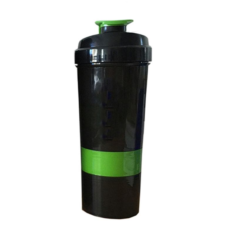 Kaou 3 in 1 Gym Body Building Water Bottle Protein Powder Mixer Shaker with Mesh Grid_voghion.com