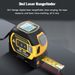 Handheld Laser Meter Distance Measuring Ruler Steel Tape Measure USB Rechargeable Mini Infrared 40M_voghion.com