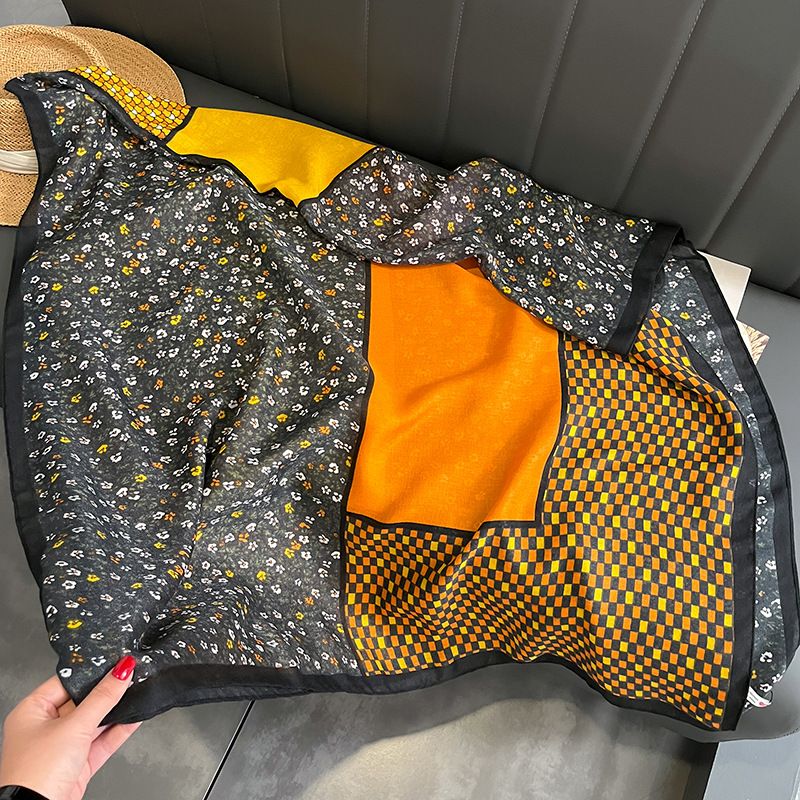 2024 New Versatile Winter Women's High end Cotton Hemp Spring and Autumn Warm Scarf Thin Shawl Dual Use_voghion.com