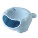 2Pcs Fruit Bowl Plastic Double Layers Snack Storage Box Plate With Phone Holder_voghion.com