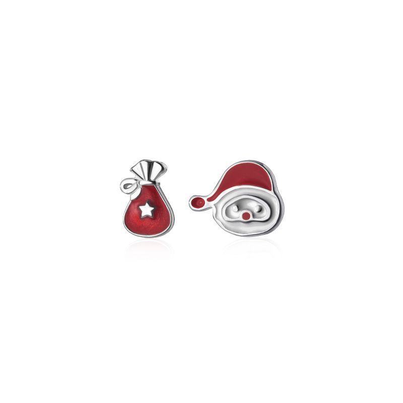 Sier VENUS Serling Fashion Gif Drop Glaze Asymmeric Earrings Ladies Cue Personaliy Girl Hear Small Jewelry_voghion.com