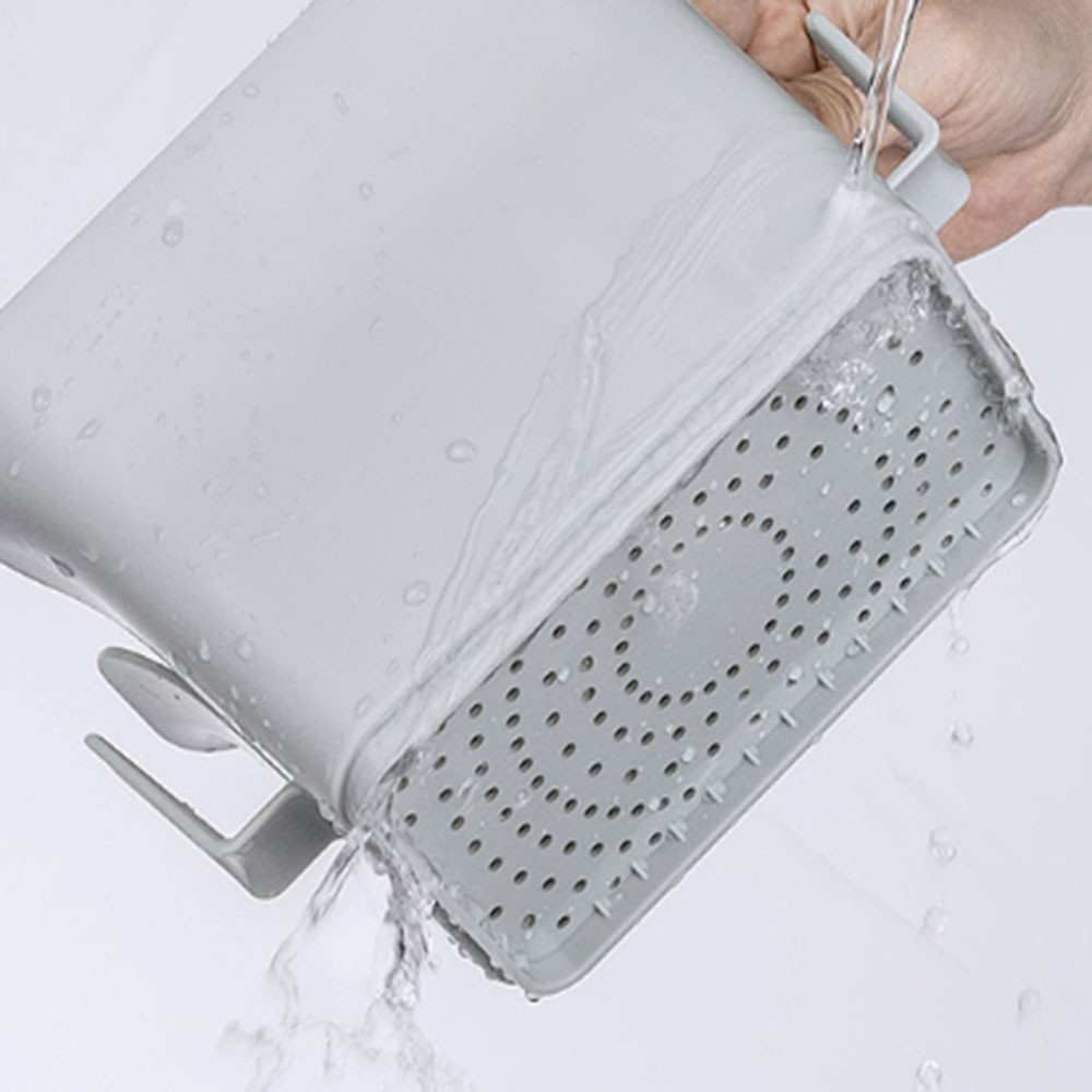 Drain Storage Box Sponge Box Rack Sink Tool Rack Storage Kitchen Storage Box_voghion.com