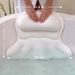 TÜV Certified Butterfly Bath Pillow - 3D AirMesh & 6 Suction Cups Full Back & Neck Support_voghion.com