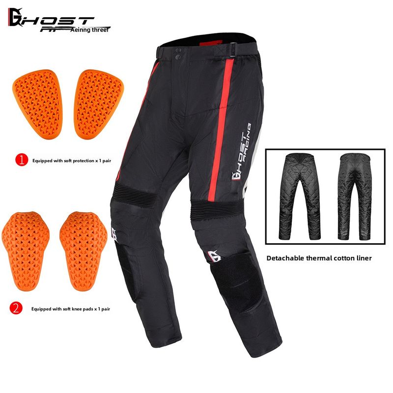 Men's Motorcycle Riding Motorbike Protective Pants, Warm And Windproof, All-Season Gear_voghion.com