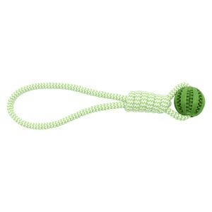 Dog Toy Tug-of-war Leaking Food Ball Interactive Gnashing Dog Biting Rope_voghion.com
