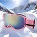 【3050】Children's Colorful Coated Anti-Fog Outdoor Climbing Windproof Sand Snow Skiing Polarized Goggles_voghion.com
