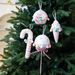 Sweet Christmas Foam Ornament Set – Cartoon-Style Donut, Lollipop, Ice Cream Cone & Candy Cane Decor For Tree, Home & Party (4 Pcs, OPP Bag)_voghion.com