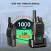 Retevis H777H Walkie Talkie Hidden Display Two-way 1/2 PCS Walkie-talkie PMR/FRS Communication Radio Portable For_voghion.com