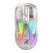 Digitex Digitex Attack Shark X2RGB Luminous Wireless Bluetooth Three-Mode Transparent Girls Gaming Esports Mouse_voghion.com