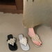 Women's Summer Outdoor Pearl Sandals Slippers, Gentle Fairy Style 2025 New Wear Comfortable Lightweight Fashionable Versatile_voghion.com